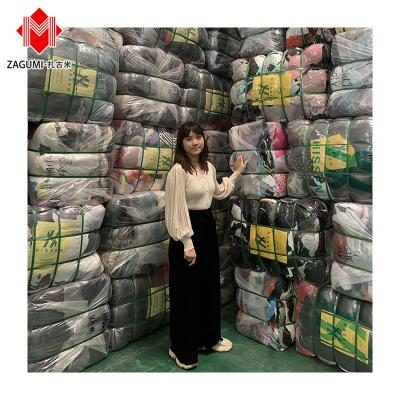 China China ZAGUMI Used Clothing American Used Clothing Bales USA Used Clothing In Bales For Export for sale