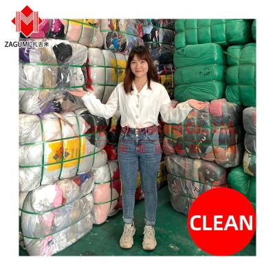 China Polyester / Cotton UK Branded In Bales Spain India Pack Used Clothing USA With Cheap Price for sale