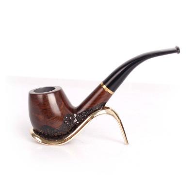 China Smoking Pipes Indian Horn Hand Crafted Woman Ebony Briar Wood Smoking Flameless Handmade Tobacco Pipes for sale