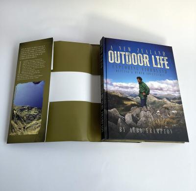 China paper & Full color cardboard hardcover 10x10 book pages with dust jacket. for sale