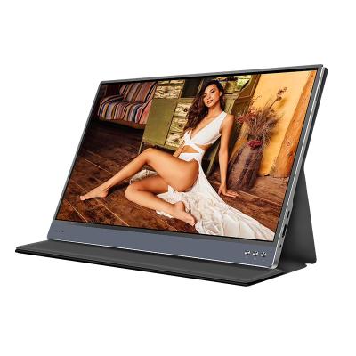 China Ultra Thin Speaker 15.6 Inch IPS Screen Computer Monitor With Type-C Port for sale