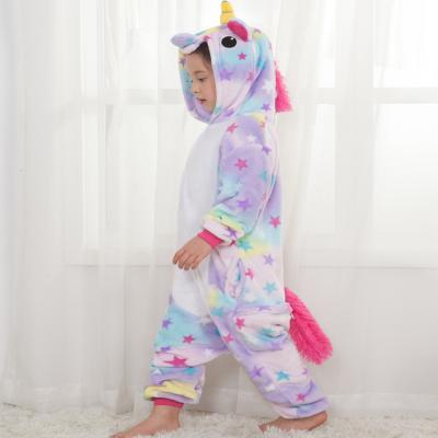 China Winter QUICK DRY Pajamas Set Christmas Cute And Warm Kids Onesie Pajamas for sale