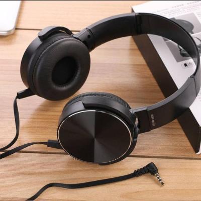 China Perfect Sound Wholesale Metal 450AP Wired Gaming Headset Earphone Overhead Bass Headset Stereo Sound Earphones Sports Earphone With Mic for sale