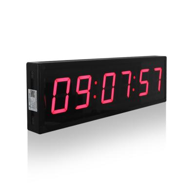 China Jinling Shiyin Eclectic Drop Shipping Double Sided LED Timer Digital Marathon Timer Running Clock for sale