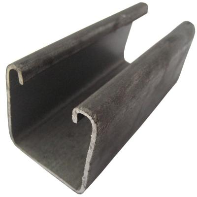 China Building Material Plain Cold Rolled Steel Channel for sale