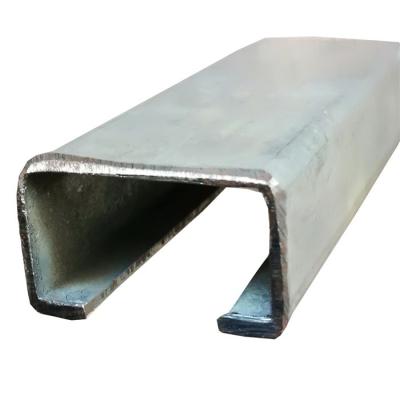 China Material of construction cold rolled mild steel channel for sale