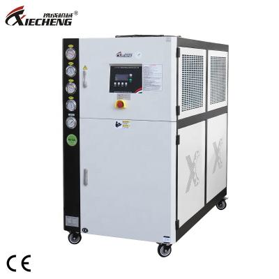 China Building Material Shops Water Tank Refrigerator 10HP Industrial Air Cooled Chiller zu verkaufen