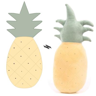 China High Quality Custom Made Plush Toy Cute Soft Stuffed Fruit Lovely Hot Selling Comfortable Pineapple Plush Toy for sale