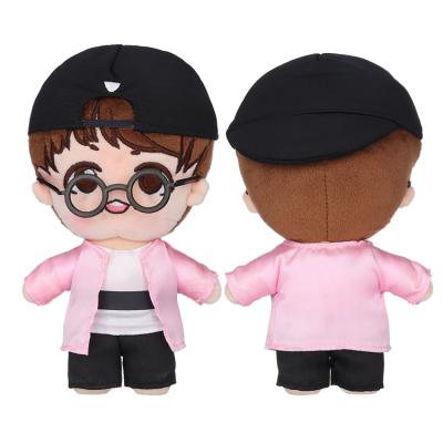 China Toy Wholesale Various Soft Plush Stuffed Doll OEM ODM Toy Custom Soft Doll Stuffed Idol Doll for sale