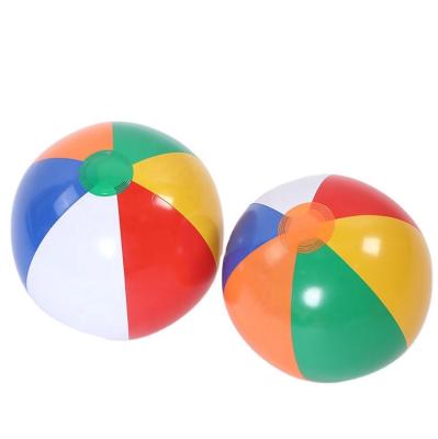 China Kids Play Customized Wholesale Colored Eco-Friendly PVC Inflatable Beach Ball Custom Beach Ball for Swimming Pool for sale