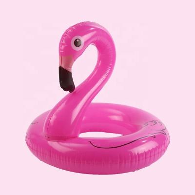 China Hot Selling Inflatable Water Entertainment PVC Baby Flamingo Float Pool Floats Swimming Tube Ring Float Water Mattress Bed For Adults Pool Toys Party for sale