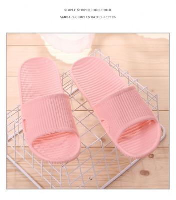 China New female summer L0019 men's sandals and slippers simple home couples foam sandals non-slip breathable soft bottom slippers for sale