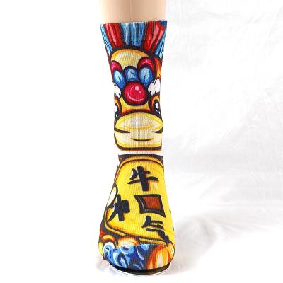 China Breathable Factory Wholesales 2023 New Item Printed 3d Printed Socks for sale