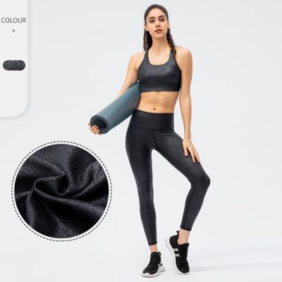 China Breathable Women 2 Piece Yoga Set Legging Bra Sports Sets Fitness Gym for sale