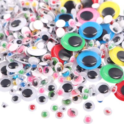 China DIY Tried Mixed Bustle 1500PCS Googly Eyes Multi Colored Assorted Sizes Stuff Toy Safety Eyes for sale