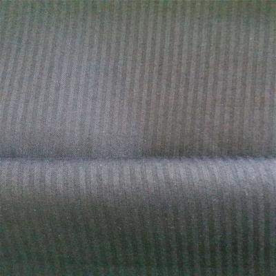 China Factory Supply 100% Shrink-Resistant Polyester 100D*100D 110*76 White Herringbone Waterjet Pocketing Fabrics For Suit Pants for sale