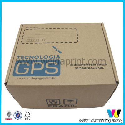 China Electronic Products Decorative Paper Boxes , Embossed Wrapping Paper Box for sale