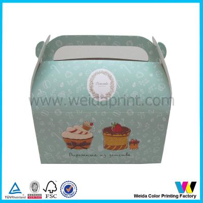 China Professional ODM Printed Cake Packaging Boxes Fashion Luxury for sale