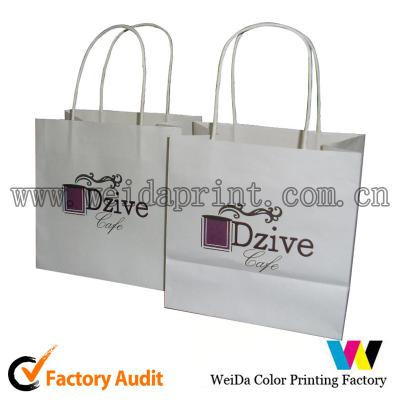 China Art Paper Shopping Carrier Bags for sale