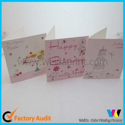 China Happy Birthday Greeting Card for sale