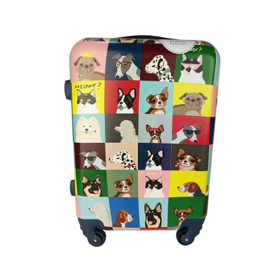 China Shell Trolley Luggage Fashionable Hard Multifunctional Suitcases Shell Carry Ons Luggage With Spinner Wheels 20 Inch Trolley Case Travel Hard for sale