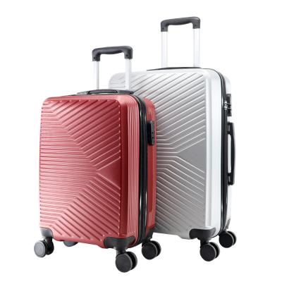 China Fashionable Pink Aluminum Trolley Case Multifuncional Designer Traveling Bag Gift Large Box Luggage Bag Set Luxury Trolley Suitcase for sale