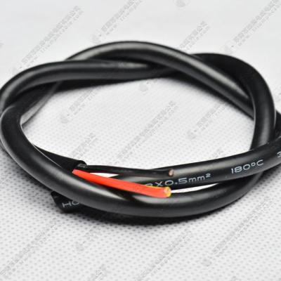 China Heating Triumph Multicore Cable VDE H05SS-F Silicone Wire 0.5x2-7C Leads for sale