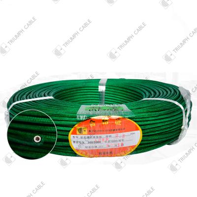 China High Quality Silicone Braided Cable AGRP 1.0mm 300V Silicone Fiberglass Heating Wire for sale