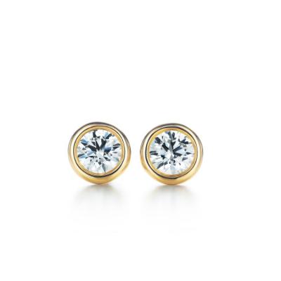 China CLASSIC classic diamond 0.03ct 0.08ct 0.17ct 0.55ct 0.97ct 1.11ct each round brilliant diamond stud earring for sale