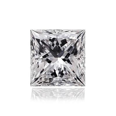 China Princess cut synthetic hpht rings white polishing diamond for sale