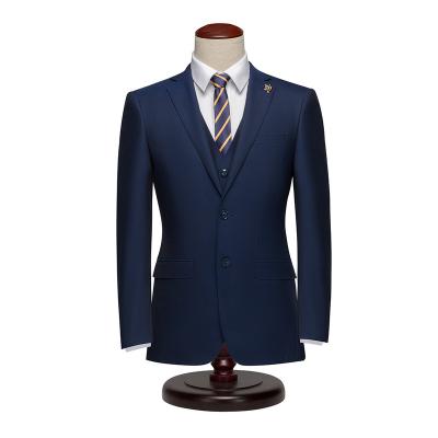 China Anti-wrinkle men's tuxedo suits fashion suits retail custom made for man 100%wool,100% wool 100%wool blue all size 150-350/piece regular for sale