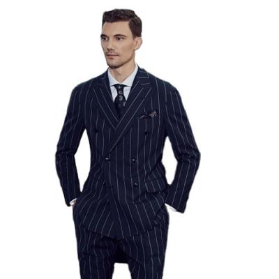 China Anti-Wrinkle Fine Quality Slimming Shaper Three Piece Office Suits For Men for sale