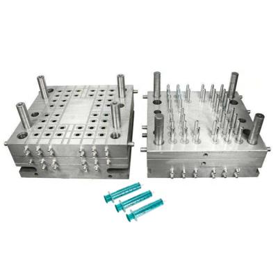 China Steel Professional Medical Products Mold Injection Plastic Mold For Syringe for sale