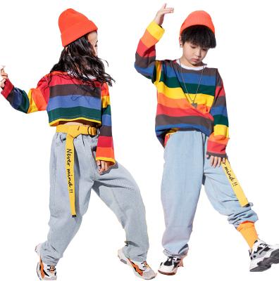 China Trendy Cool Hip Hop Jazz Dance Wear And Daily Unisex Fashion Street Wear Dancewear For Kids And Adults for sale