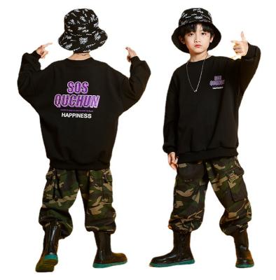 China Soft and Breathable Unisex Children Hip Hop Jazz Dance Performance Dancewear For Street and Daily Life Wear for sale