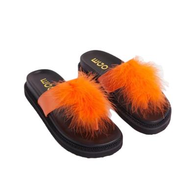 China Wholesale Fashion Trend Ladies Slippers Plus Size Slipper Women Fur Clean Outdoor Simple Slippers for sale