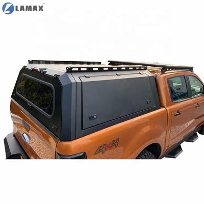 China Aluminum Truck Canopy Tool Box Hard Topper For Ford F150 Locking for sale