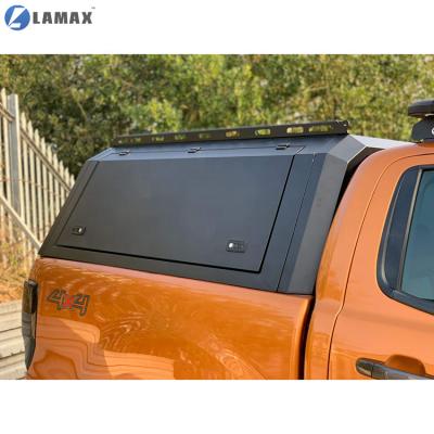 China Locking Aluminum Lightweight Hardtop Truck Awning Camper Topper For Ford F150 for sale