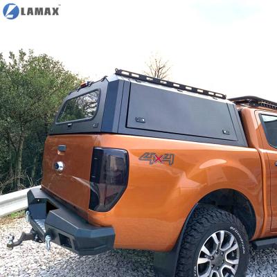 China Locking LAMAX Aluminum Hardtop Bedspread Offroad Canopy For Ford Ranger Raptor 19-21 for sale