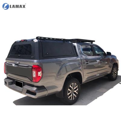 China Locking Aluminum Hardtop Pickup Truck Bed Canopy With Brake Light For Ford F150 for sale