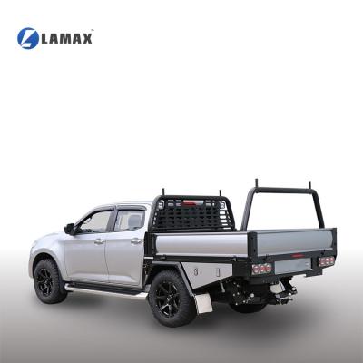 China Durable Tapered Off-Road Style Alloy Silver Ute With Tray For Melbourne for sale