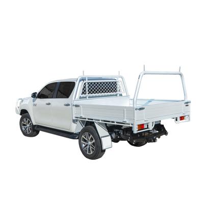 China Durable Superior Workmanship Aluminum Alloy Ute Tray Full-Set Full Tray For Double Cab for sale