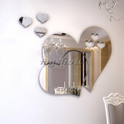 China NEW Europe creativity 3D art mirror wall paste restaurant hallway floor passage living room personality decoration acrylic paste for sale