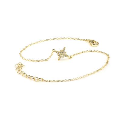 China CLASSIC bracelet KTR-1906AB031 in silver or in gold sterling silver anklet / gold sterling silver bracelets for sale