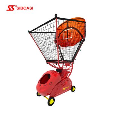 China Home/School/Basketball Court/SIBOASI Indoor Outdoor Kids Basketball Training Machine For Toddler Sports for sale