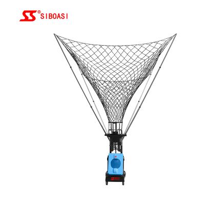 China Basketball Court Automatic Feeding Basketball/Professional Competition/SIBOASI S6829-2 Gym Indoor Outdoor Robotic Basketball Training Machine for sale