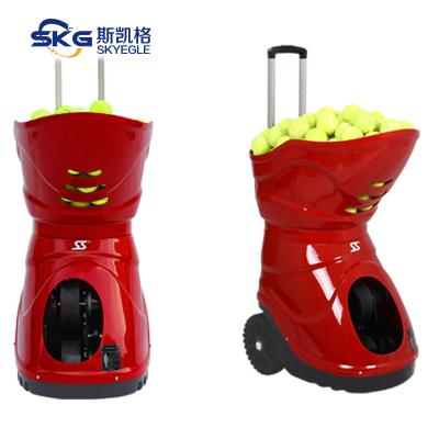 China Tennis Training Used SIBOASI Tennis Ball Training Feeding Machine For Player for sale