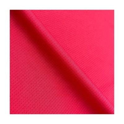 China Sportswear Dry Fit Polyester Mesh Fabric Moisture Wicking With Eyelet Design for sale