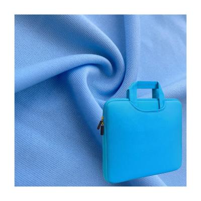 China Textile Polyester Elastic Fabric 80-90gsm For Notebook Computer Bags for sale