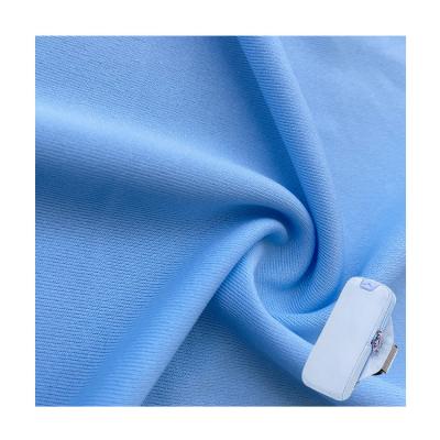 China Tricot 100 Polyester Lining Single Jersey Fabrics 75D for Sport Arm Bags for sale